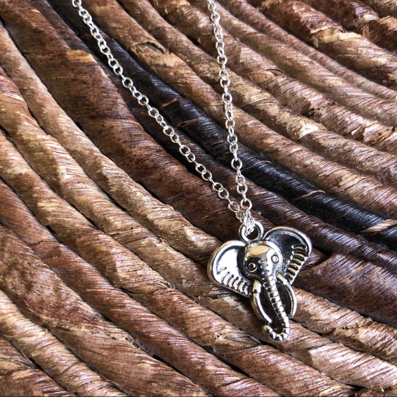 3 for $20 BUNDLE - Elephant Pendant Necklace - Picture 3 of 6